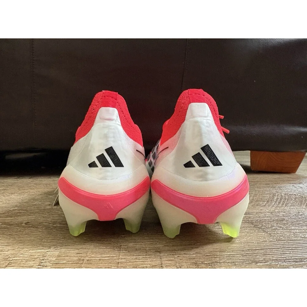 Adidas Predator Elite FG Soccer Cleats Lucid Red Black White Men’s Sz 8 JS0433